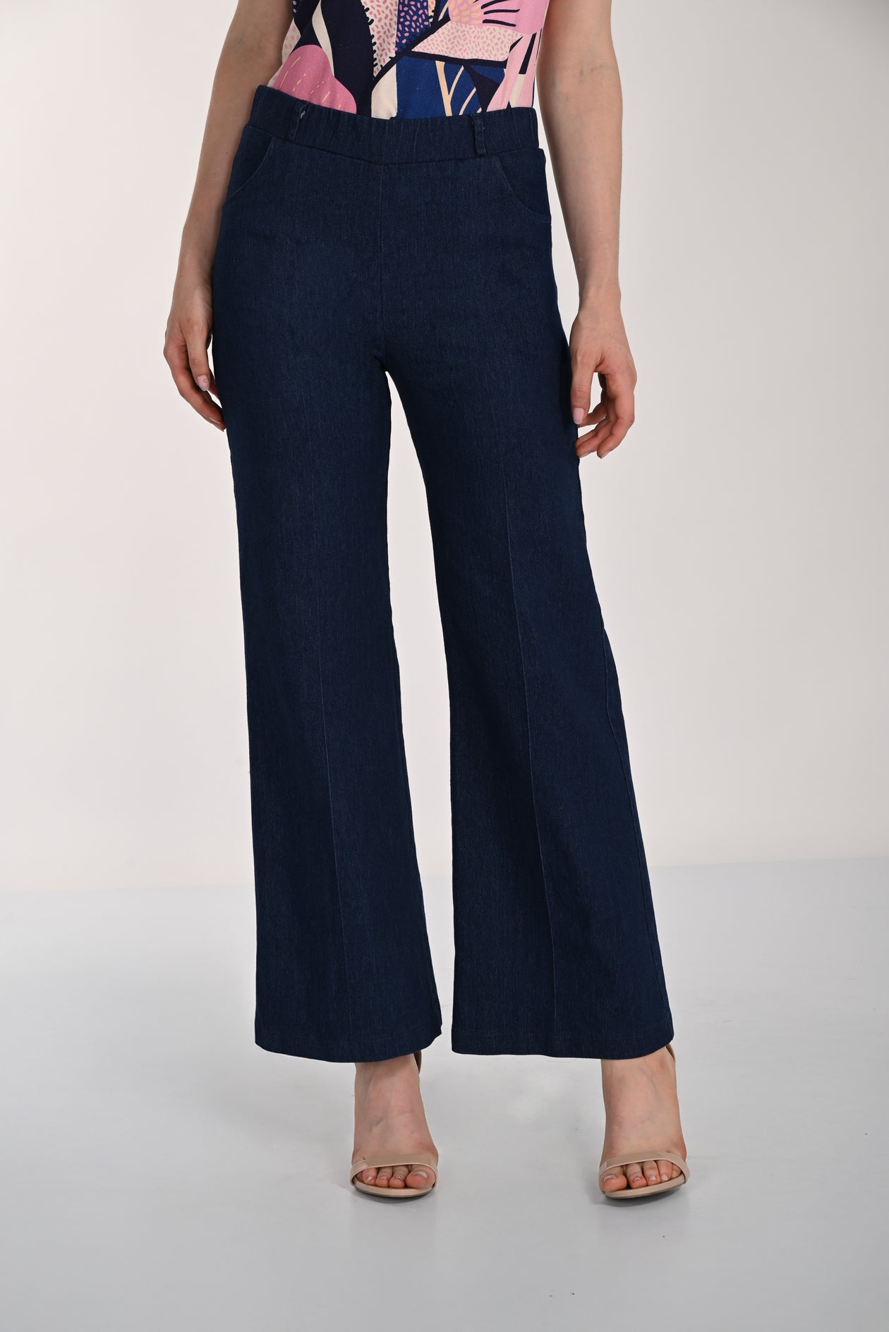 Dark Blue Flare Jeans