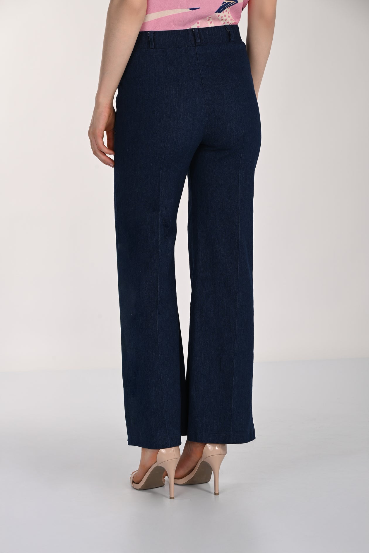 Dark Blue Flare Jeans