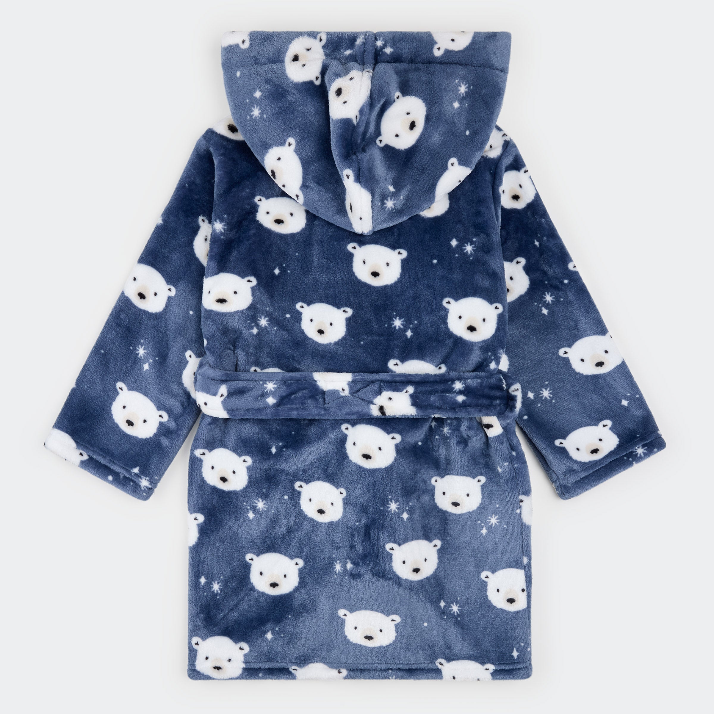 Polar Bear Fog Plush Robe