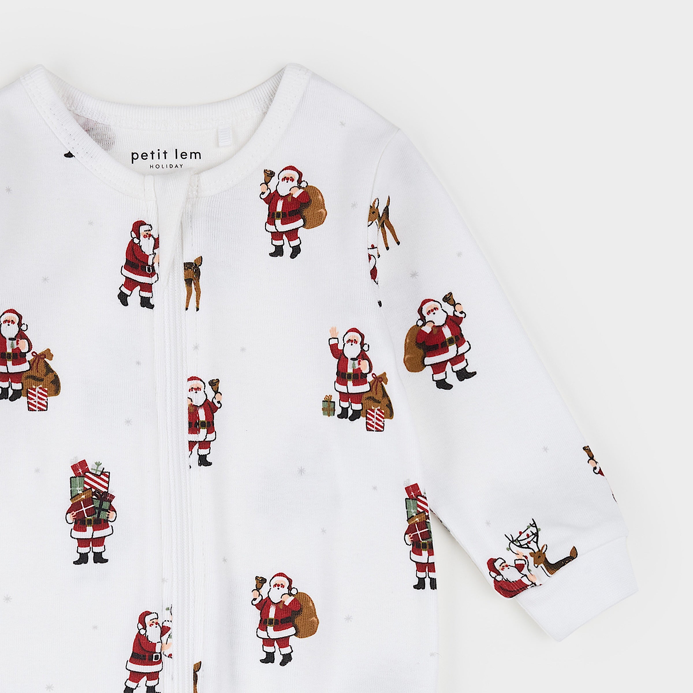 Santa's Big Night Footed Sleeper