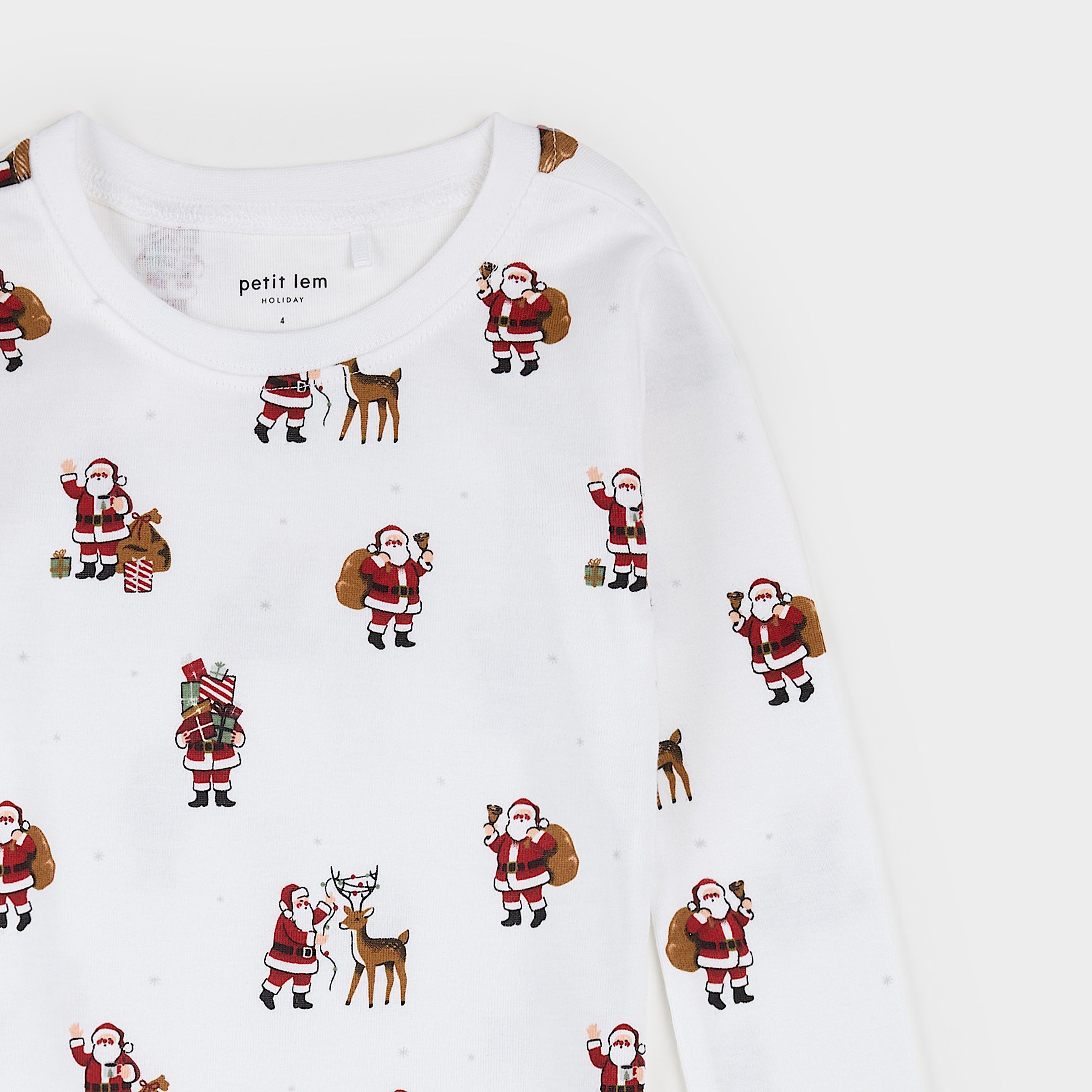 Santa's Big Night Pajama Set