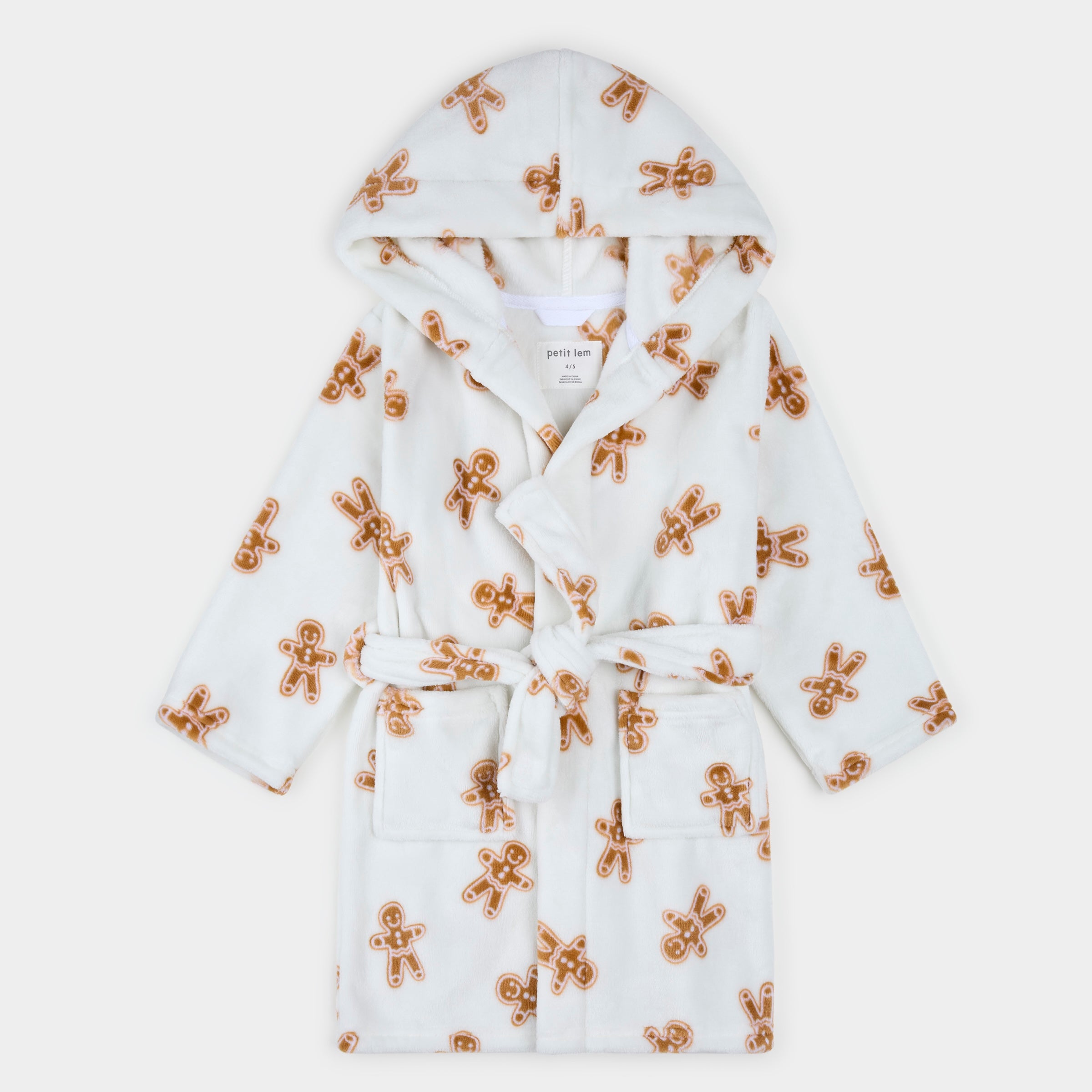 Gingerbread Plush Robe
