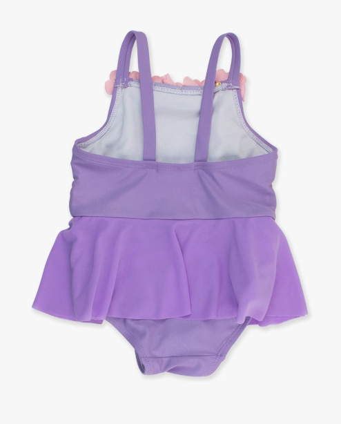 Amethyst Princess Dress-Up One Piece Swimsuit