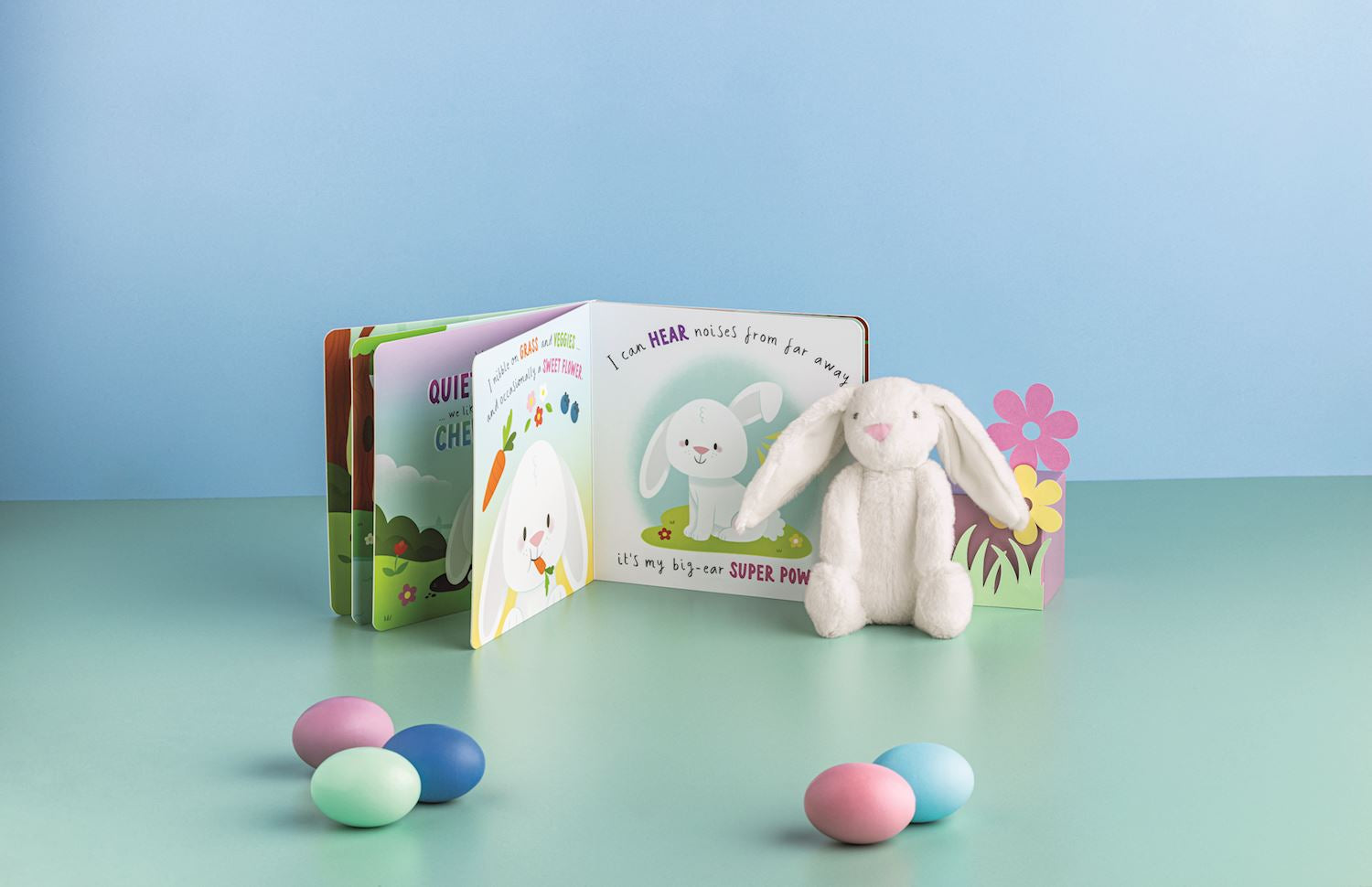 Bunny Book with Plush