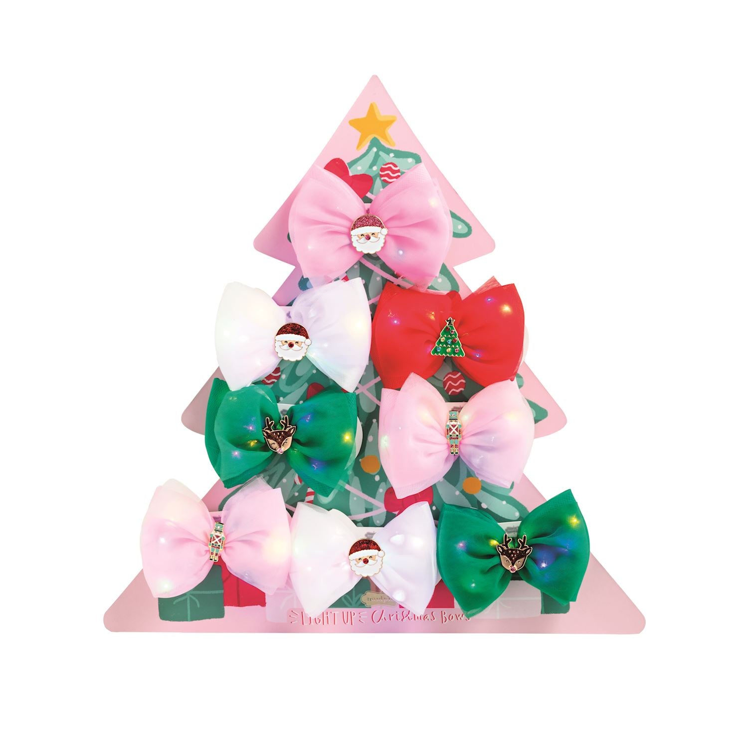 Christmas Light-Up Bows