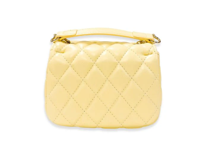 Floral Decor Quilted Purse