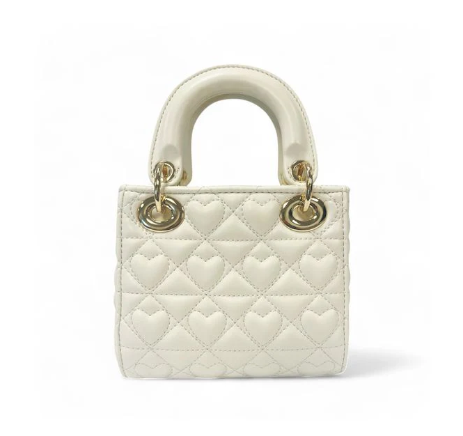 Heart-Quilted Bag
