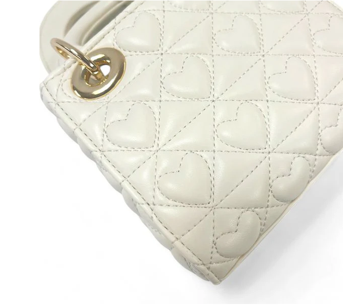 Heart-Quilted Bag