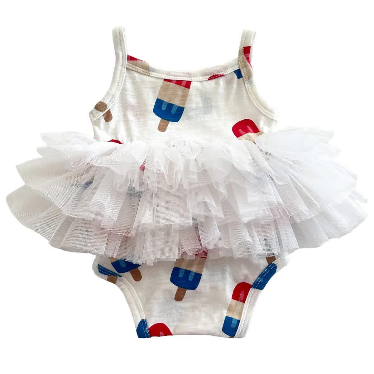 Popsicle Organic Tutu Bodysuit