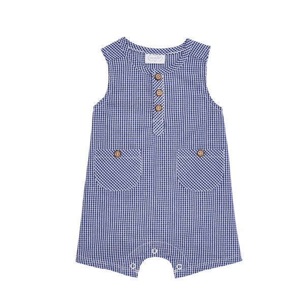 Gingham Romper