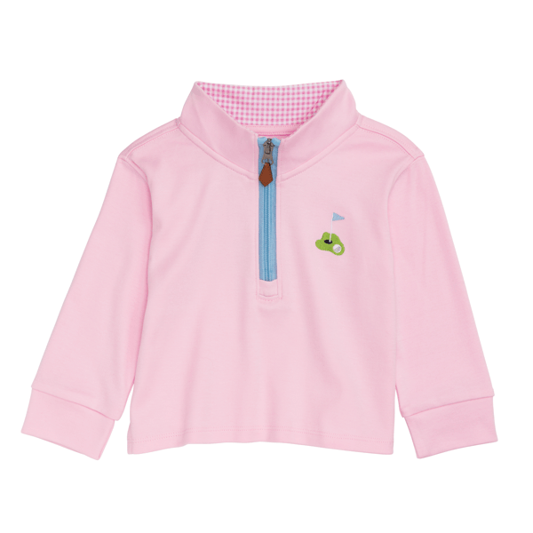 Pink Golf Quarter Zip