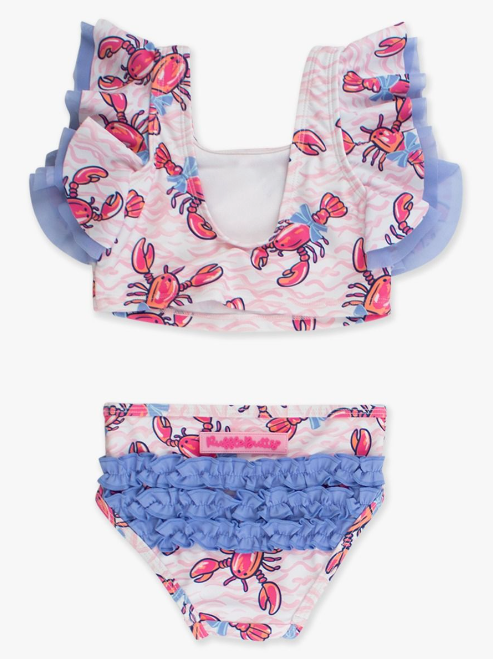Pink Lobster Lagoon Butterfly Tankini