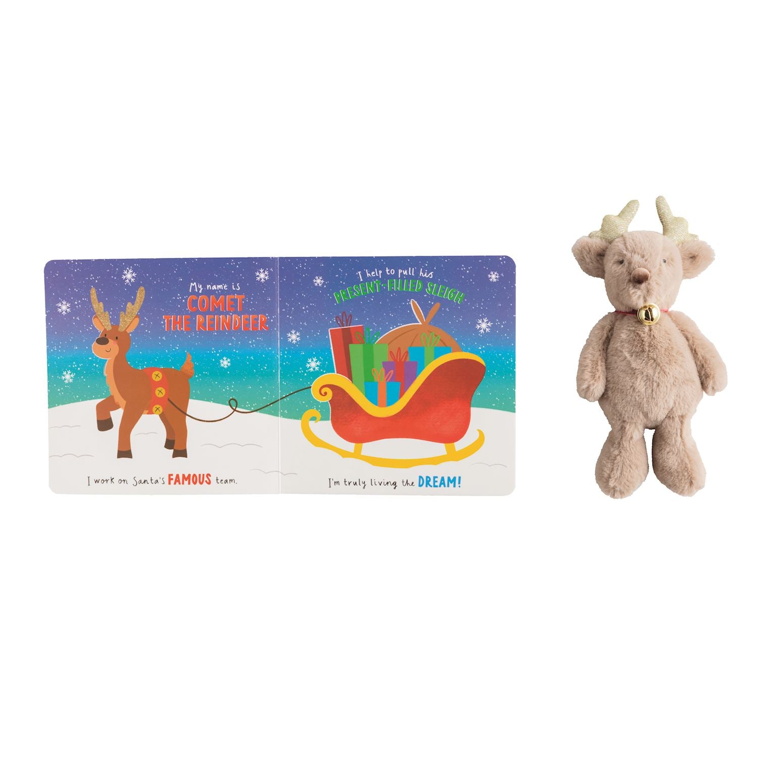 Christmas Books with Plush