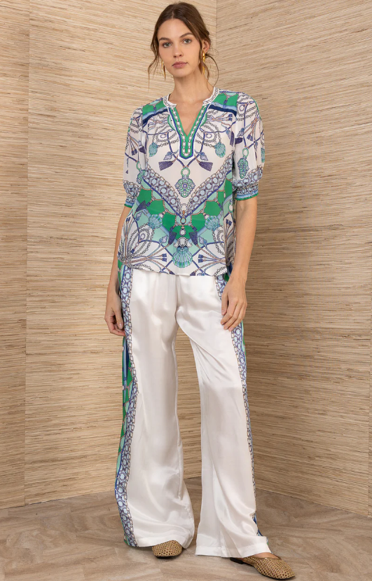 Roux Silk Top