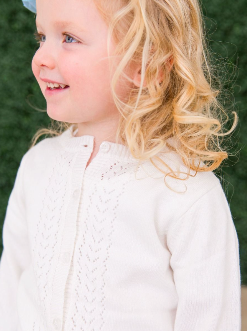 Pointelle Cardigan