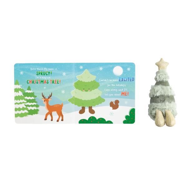 Christmas Books with Plush
