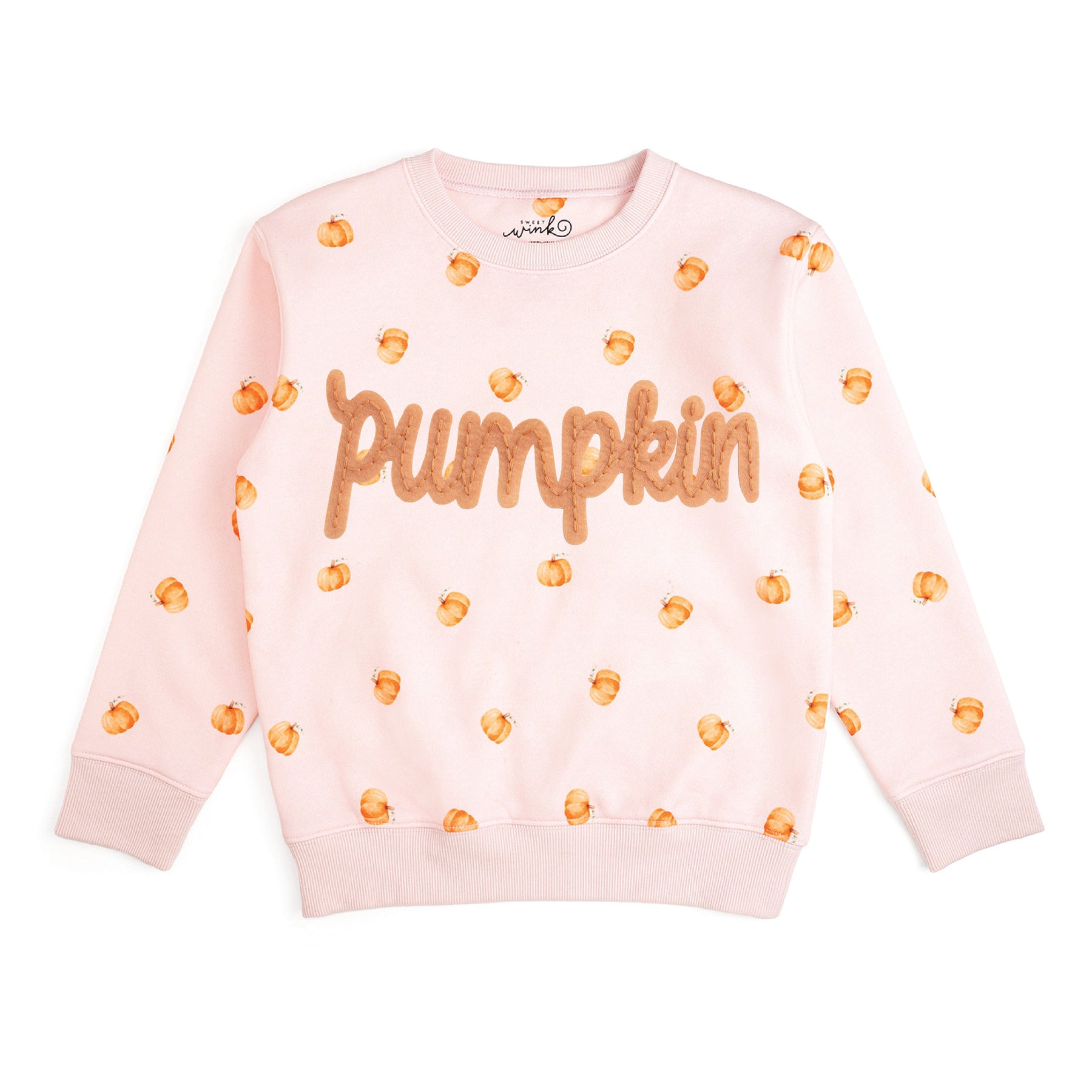 Pumpkin Stitch Patch Sweatshirt + Spice Flare Legging