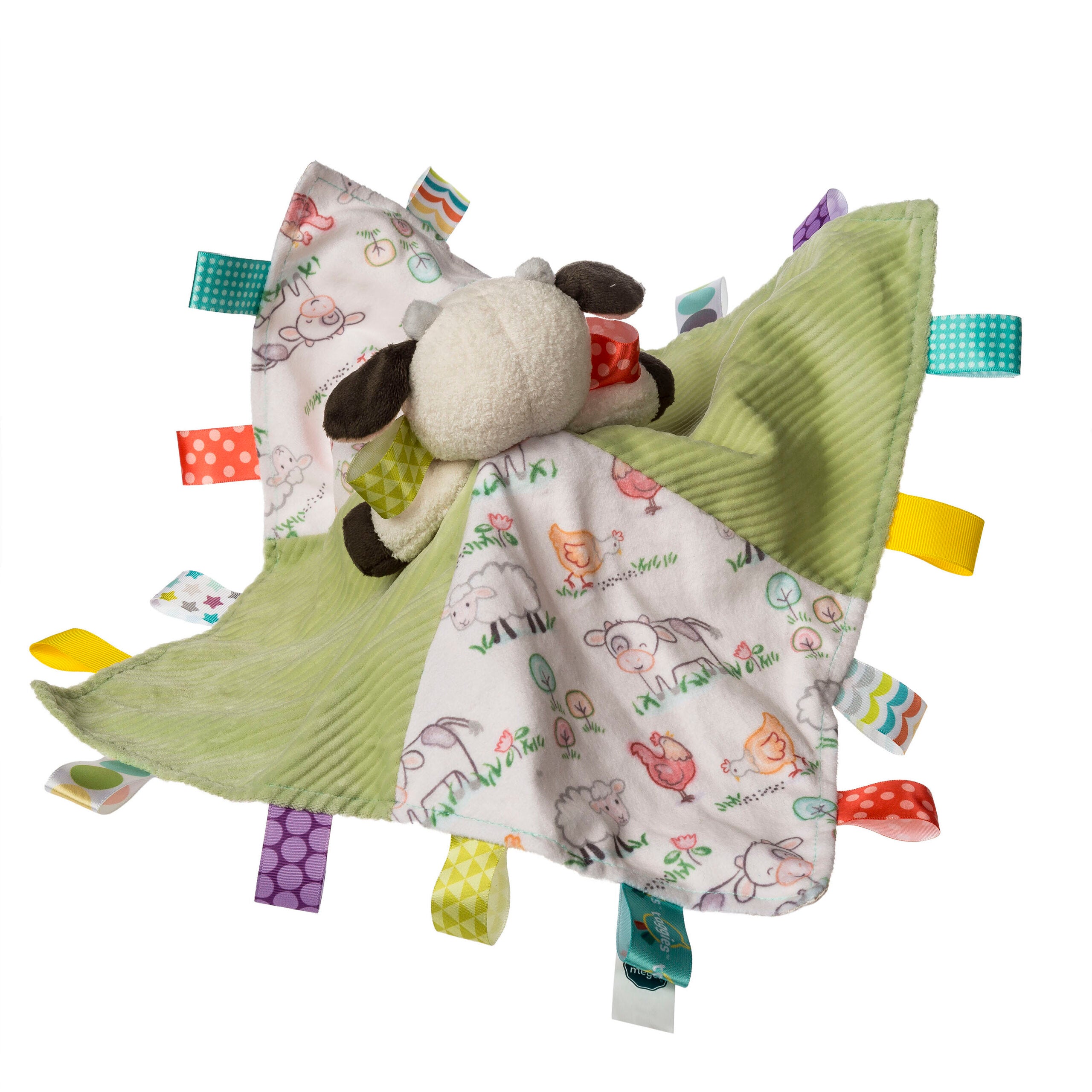 Taggies Buttercup Cow Character Blanket