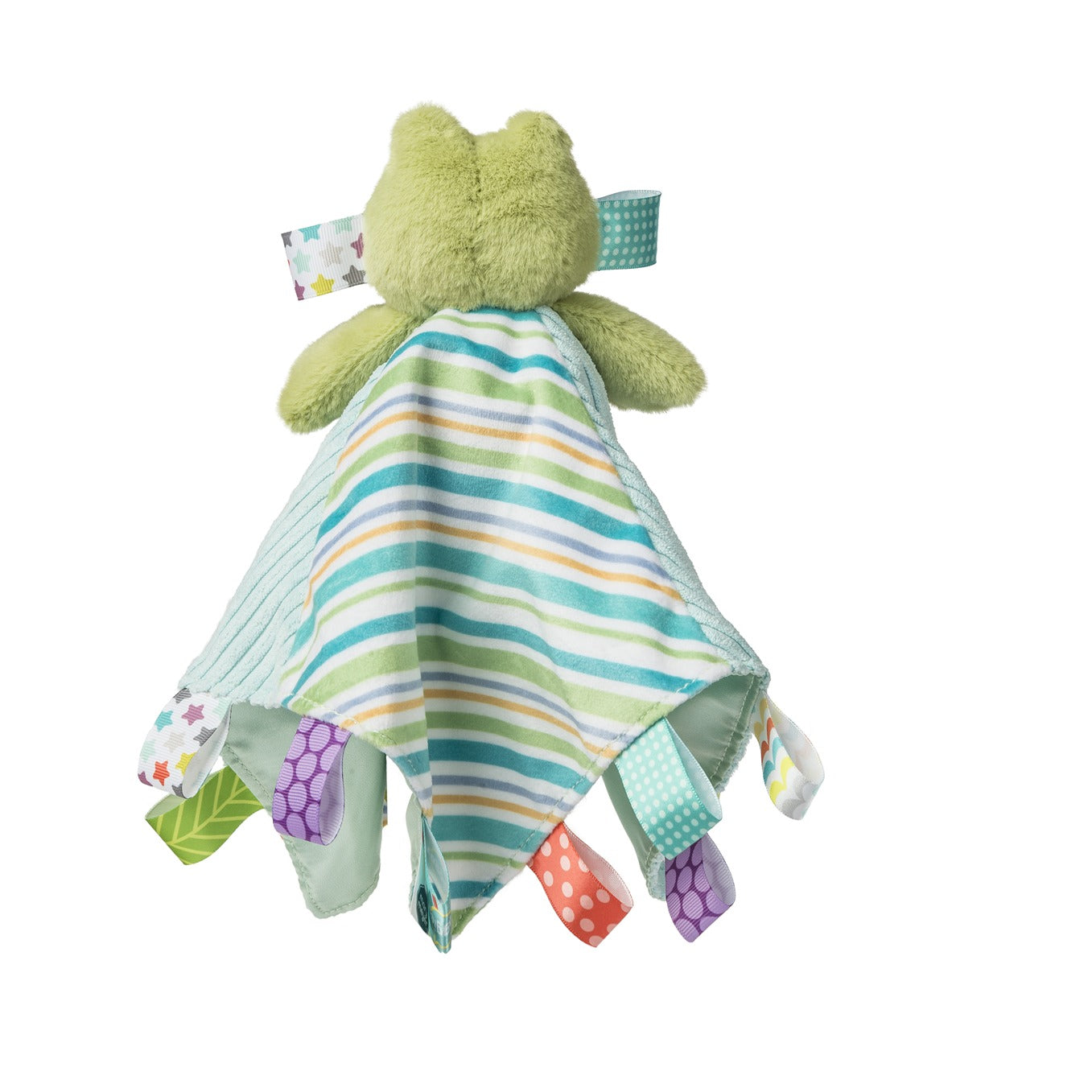 Taggies Peepers Frog Character Blanket