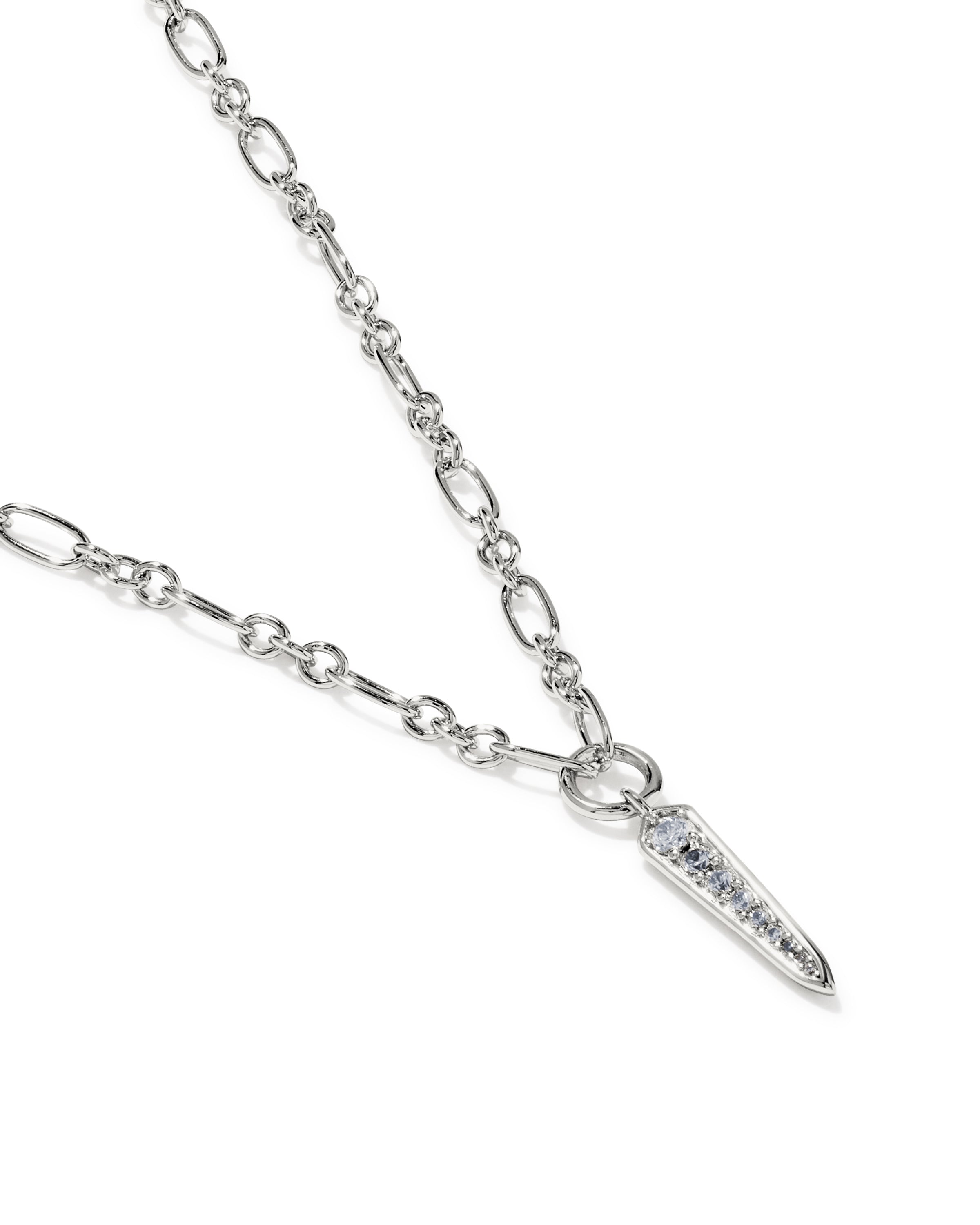 Fate Silver Short Pendant Necklace